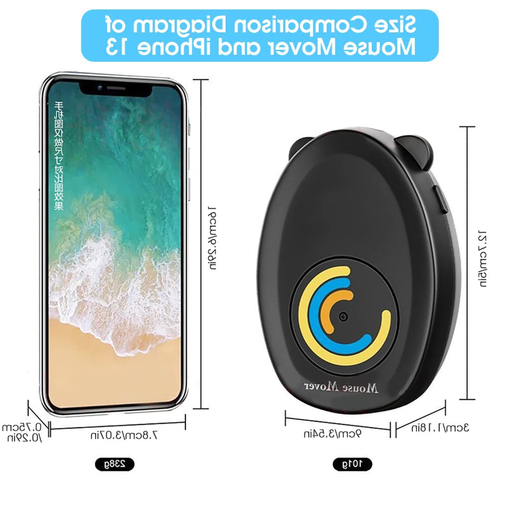 ZORBES Undetectable Plug & Play Mechanical Mouse Mover Jiggler Device for Keeps PC Active, Laptop,Work from Home, Randomly Mouse Movement ZORBES Undetectable Plug & Play Mechanical Mouse Mover Jiggler Device for Keeps PC Active, Laptop,Work from Home, Randomly Mouse Movement